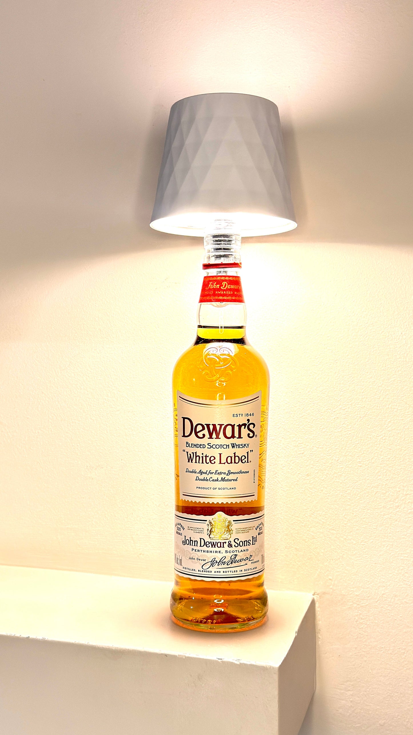 Dewar's ''Whiskey'' Table Lamp