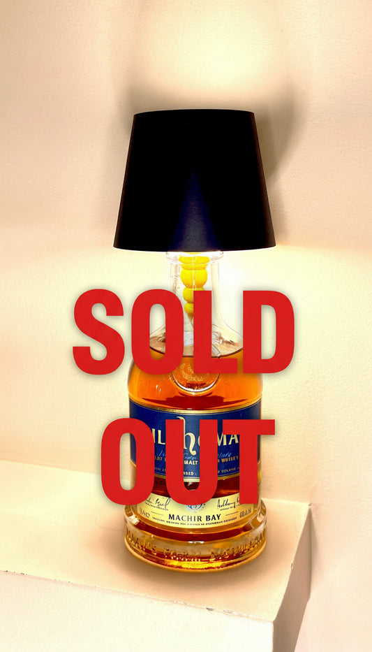 Kilchoman ''Whiskey'' Table Lamp