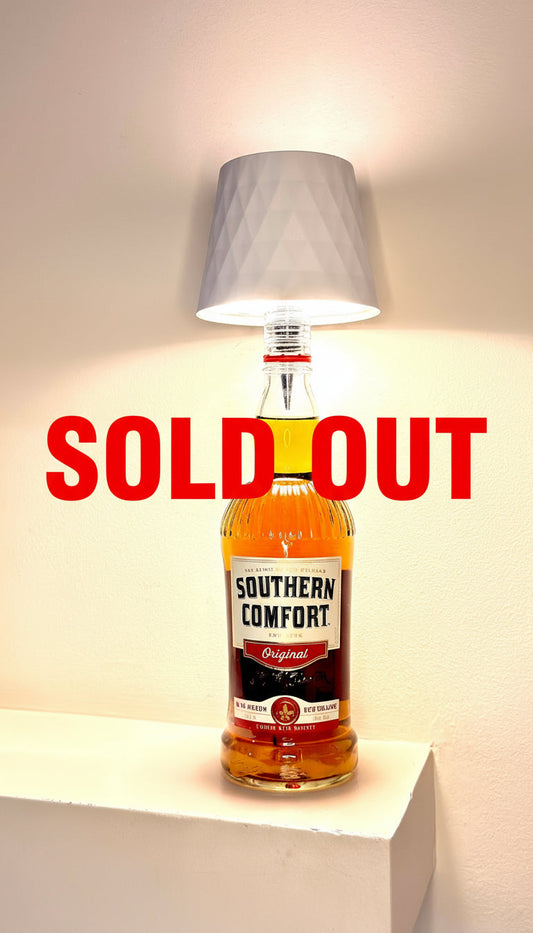 Southern Comfort “Liquer With Whiskey” Table Lamp