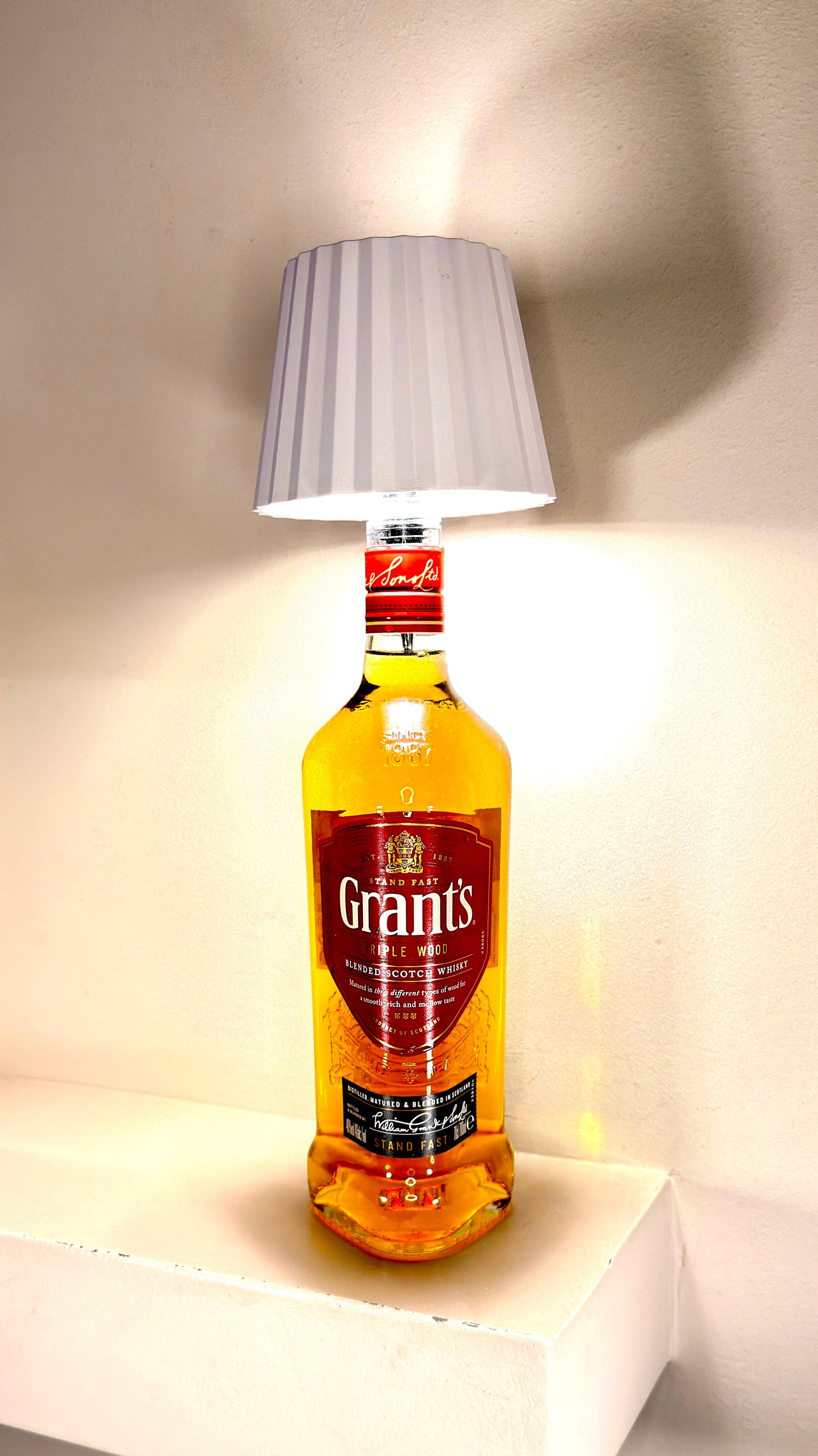 Grant's ''Whiskey'' Table Lamp