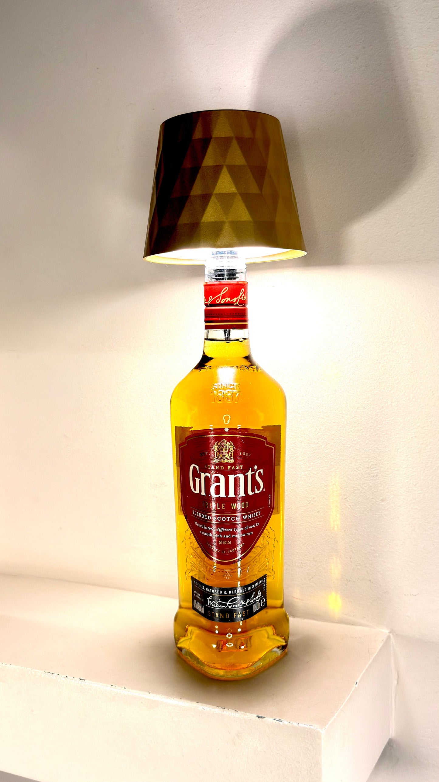 Grant's ''Whiskey'' Table Lamp