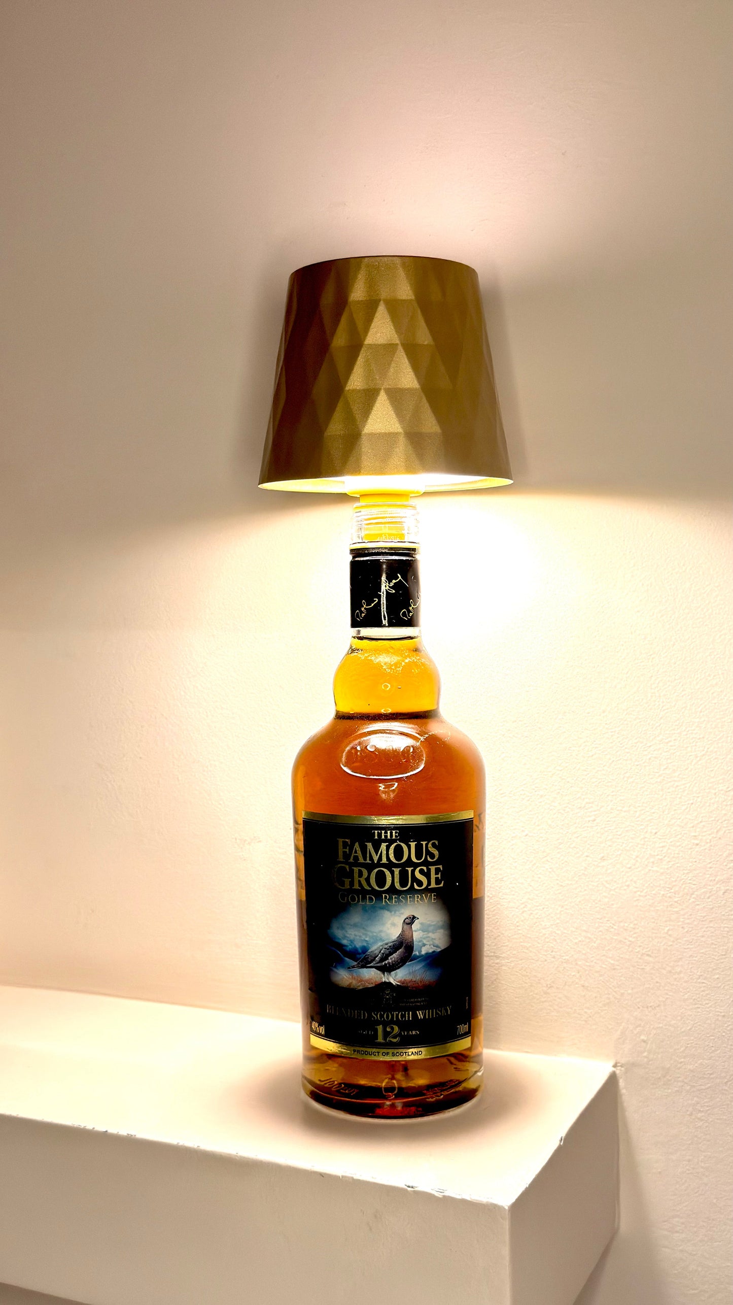 Famous Groose ''Whiskey'' Table Lamp