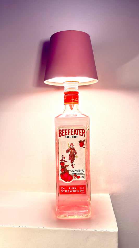 Beefeater Pink Strawberry ''Gin'' Table Lamp
