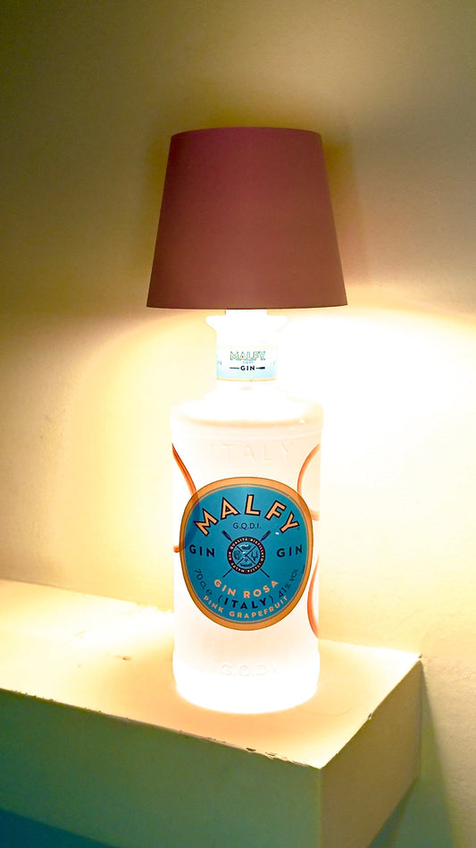 Malfy Rosa Pink Grapefruit ''Gin'' Table Lamp