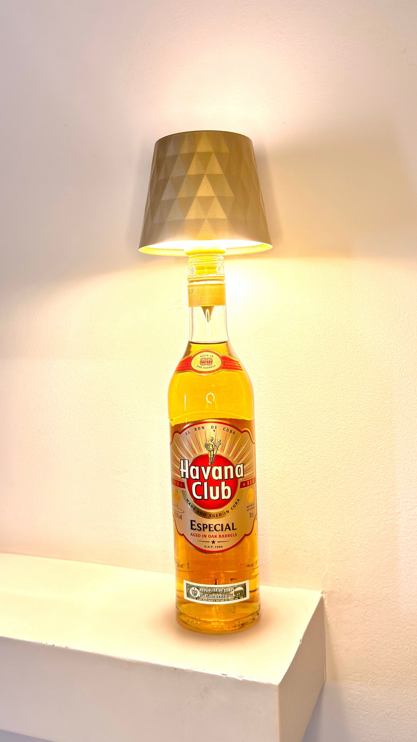 Havana Club Especial ''Rum'' Table Lamp